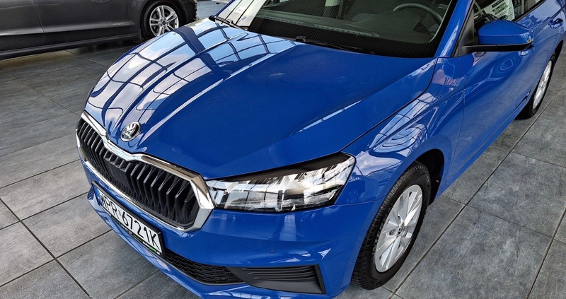 Skoda Fabia cena 66900 przebieg: 47213, rok produkcji 2022 z Węgrów małe 781